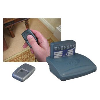 Care Call Pendant Alarm System with Pager or Flashing/Sound Receiver Eldertech