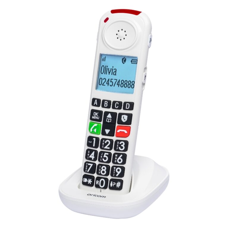 Care920-1 Amplified Big Button Phone with Cordless Handset Eldertech