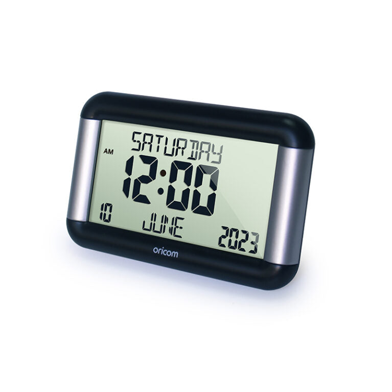 Oricom VISO8 Digital Clock with 7.5″ LCD Display