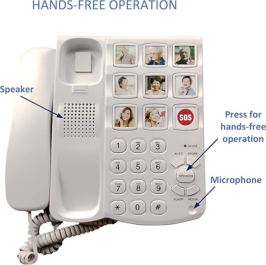 Big Button Picture Phone for Seniors (Clearance)