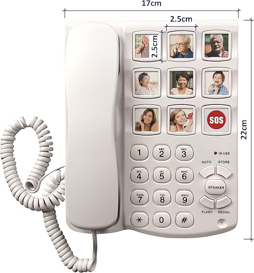 Big Button Picture Phone for Seniors (Clearance)