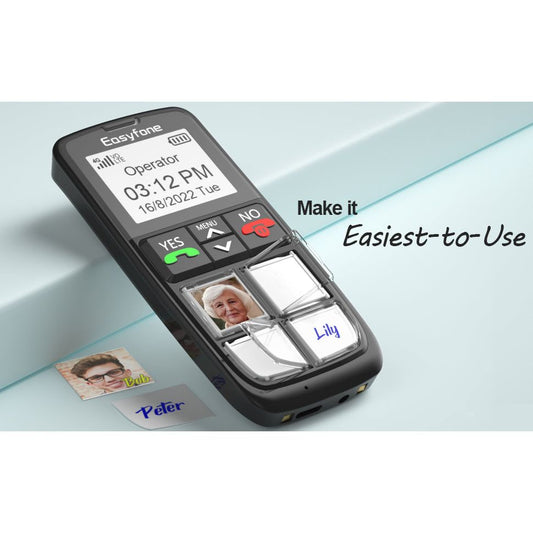 Easyfone T6 4G Picture Button Cell Phone for Seniors (Expected to arrive Late April - Mid May)