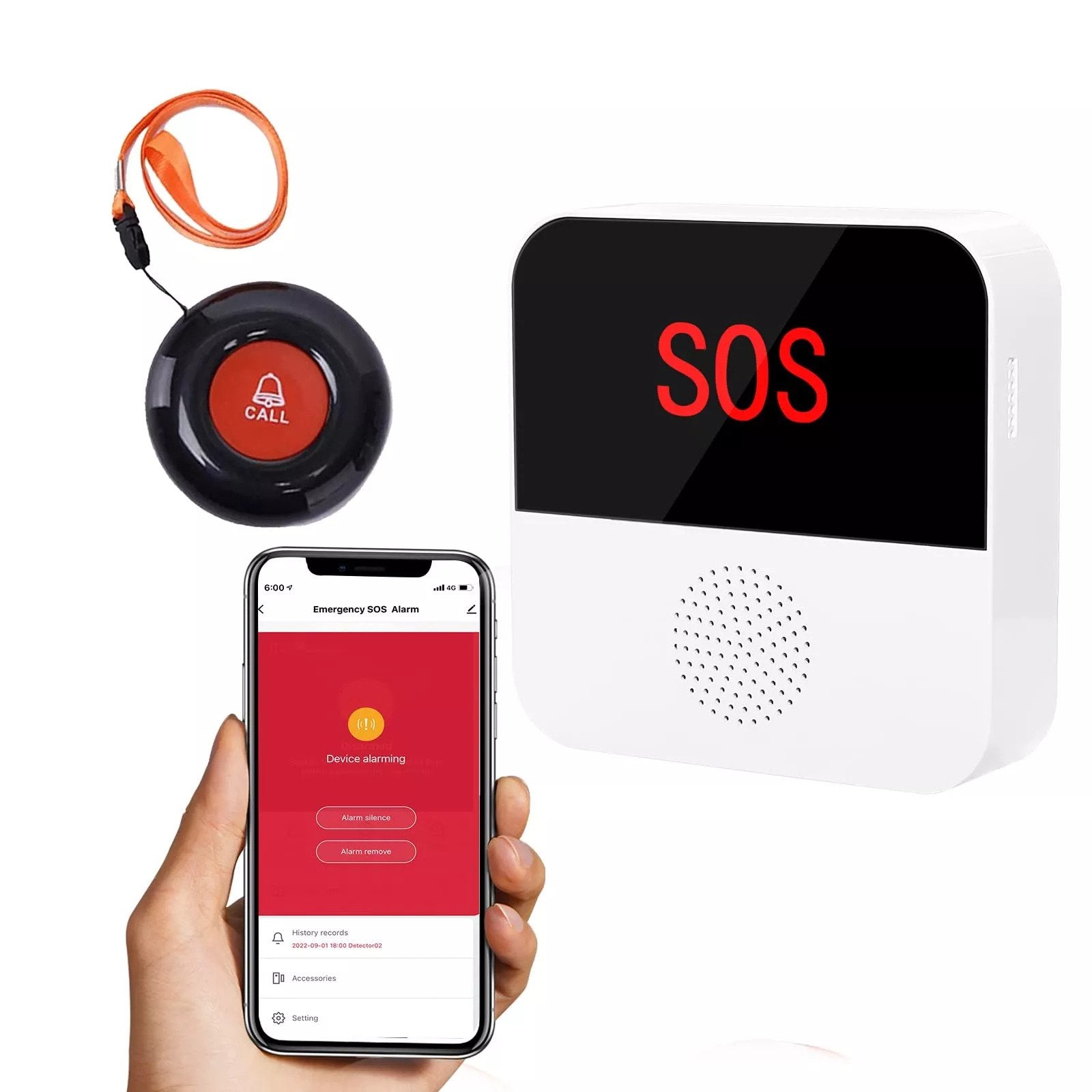 Pager Call Multifunctional Rechargeable Wireless Pager - Eldertech NZ