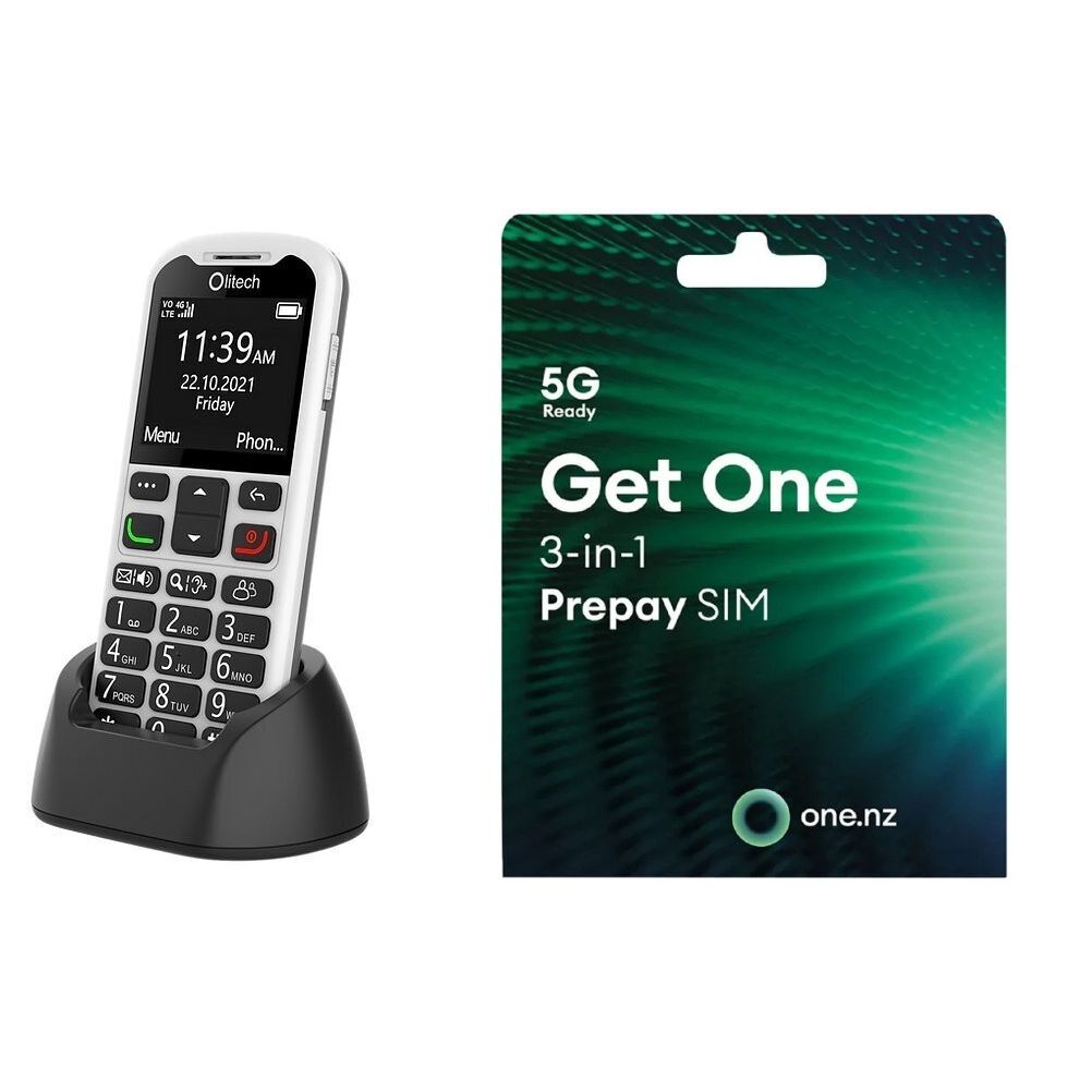 Olitech EasyMate 2 Mobile Phone (Connects on Most Networks)