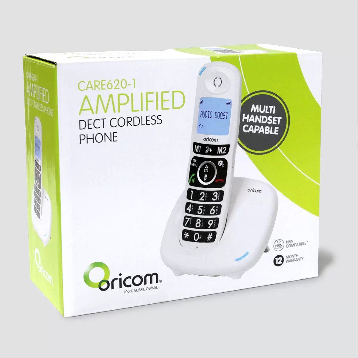 Oricom Care620-1 Amplified Cordless Phone Eldertech