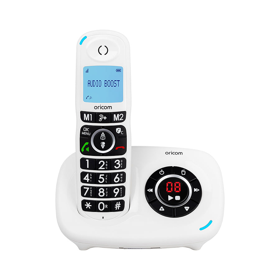 Oricom Care820-1 Amplified Cordless Phone with Answering System Eldertech