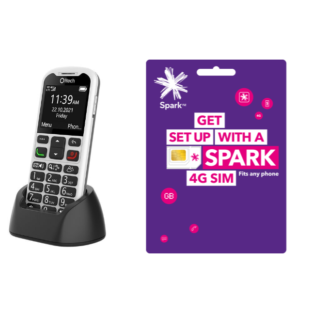 Olitech EasyMate 2 Mobile Phone (Connects on Most Networks)