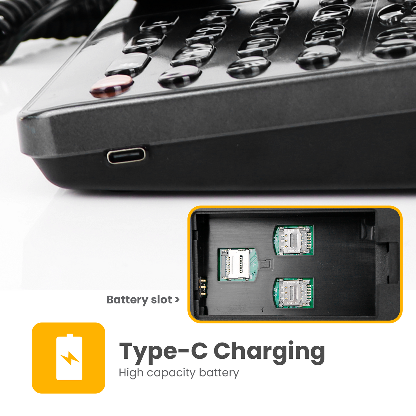 Suncomm 4G Home Telephone (Great for Care Homes)
