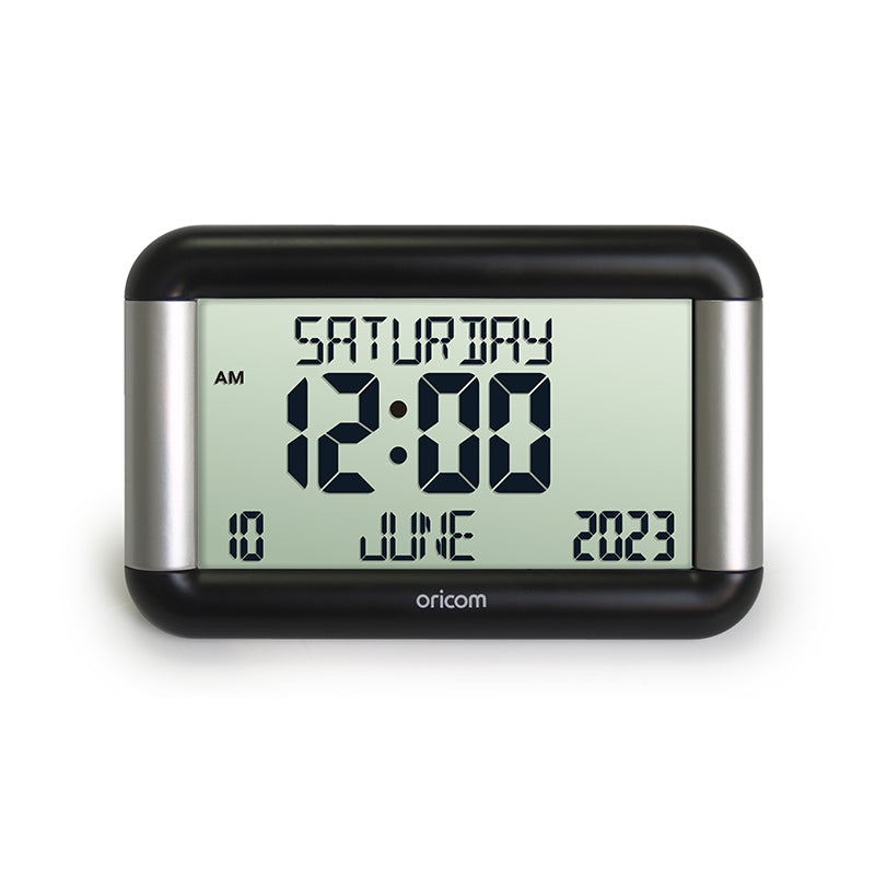 Oricom VISO8 Digital Clock with 7.5″ LCD Display
