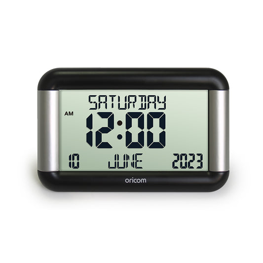 Oricom VISO8 Digital Clock with 7.5″ LCD Display