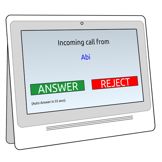 Konnekt Video Phone for Seniors and those living with Dementia