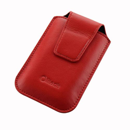 Leather Pouch with Lanyard Clip for EasyMate 2 Eldertech