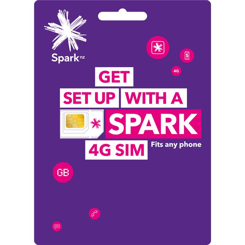 Spark Prepay Simcard Eldertech